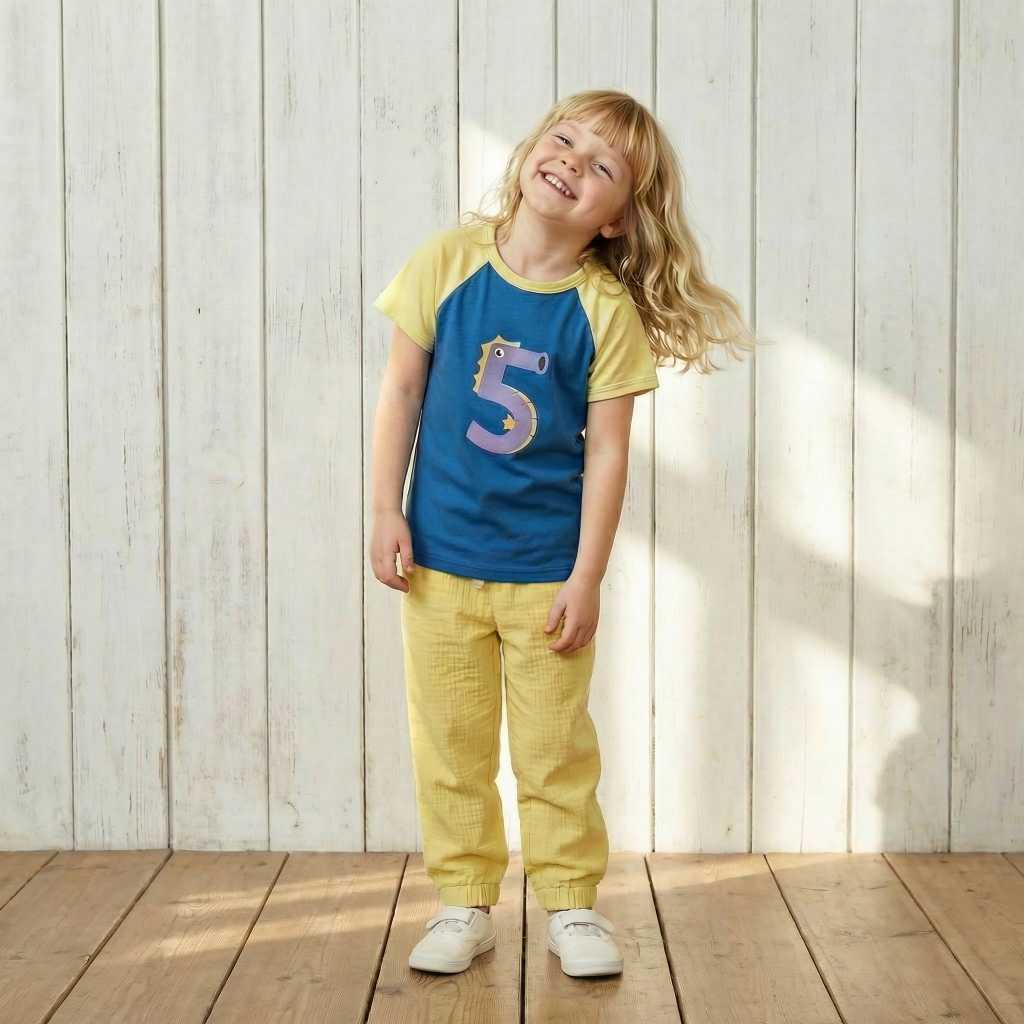 T-shirt / Top SS Raglan Age G05 - Maxomorra