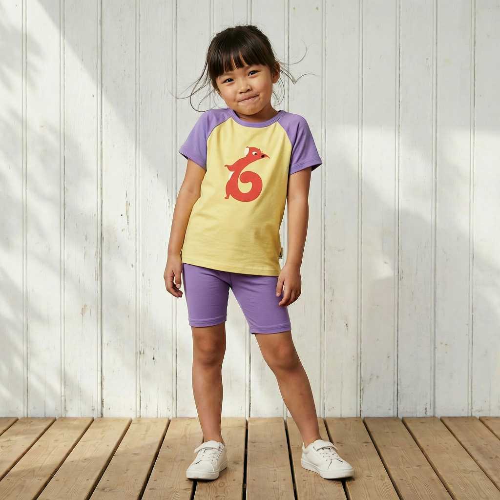 T-shirt / Top SS Raglan Age G06 - Maxomorra