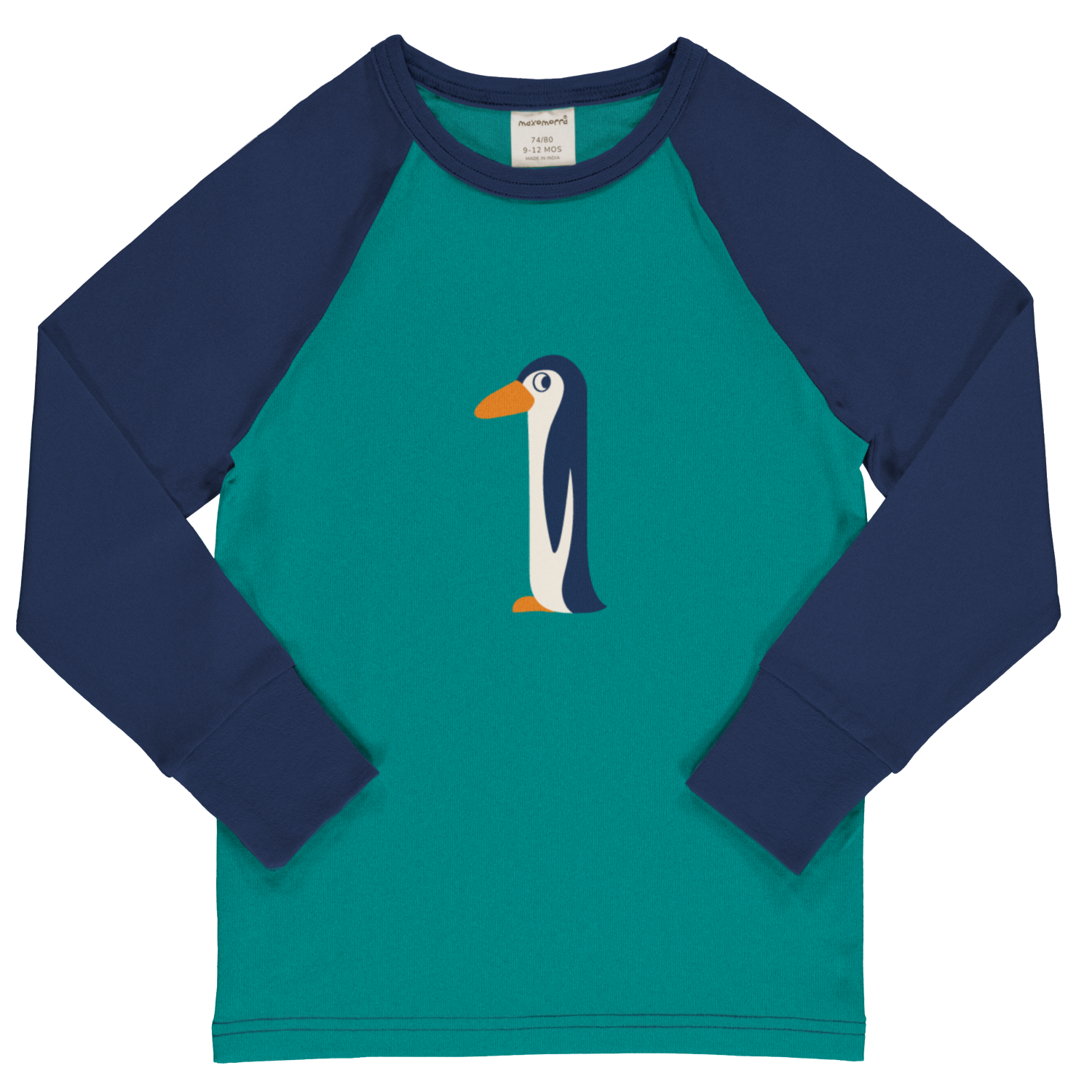 Longsleeve Top LS Raglan Age 1B - Maxomorra