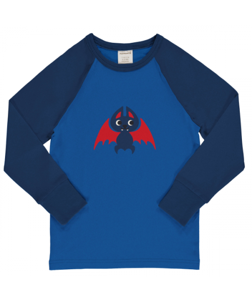 Longsleeve Top LS Raglan Bat  - Maxomorra