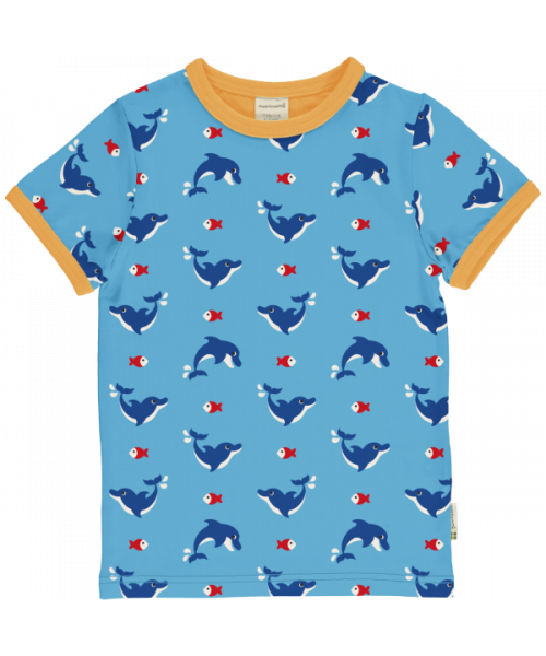 T-shirt SS Dolphin - Maxomorra