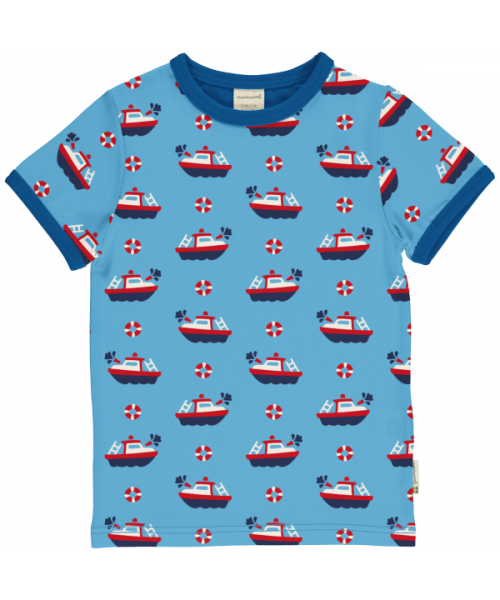 T-shirt SS Fireboat - Maxomorra