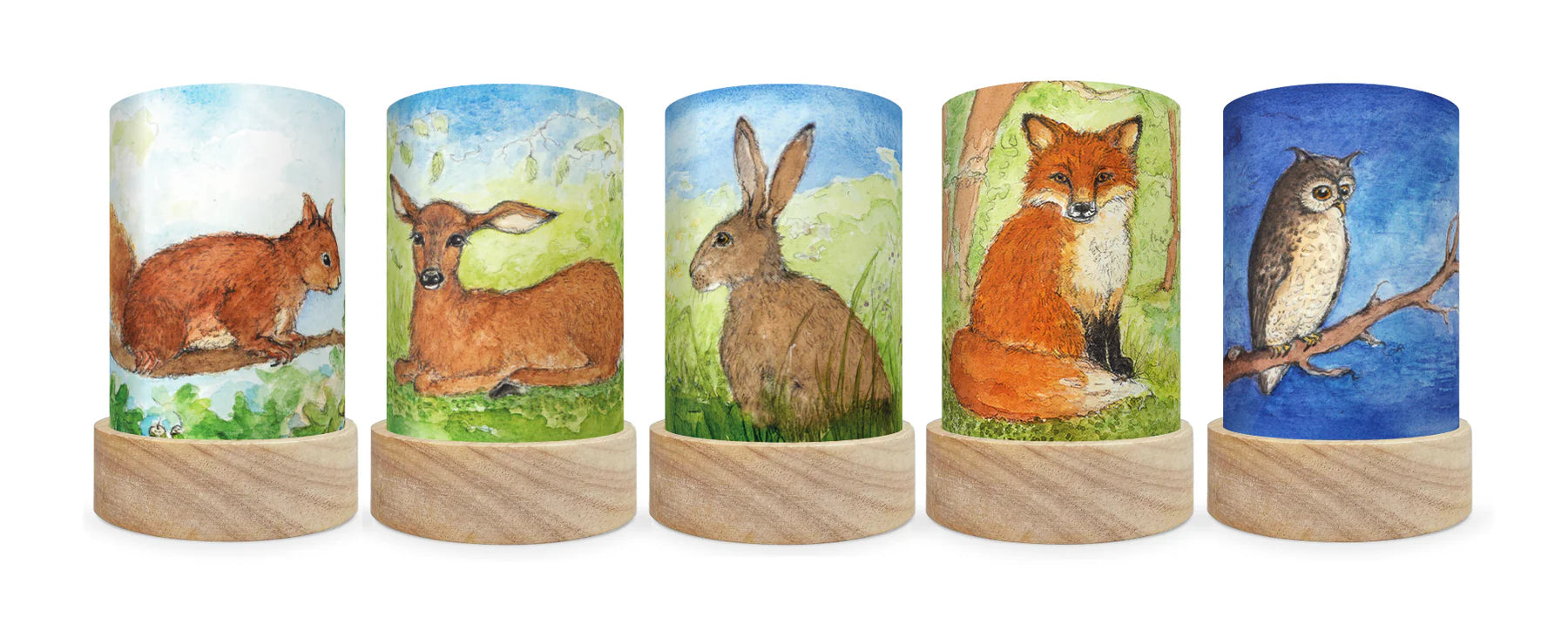 Toverlux Shades Set Forest Animals / Bosdieren – Eentje van Margo