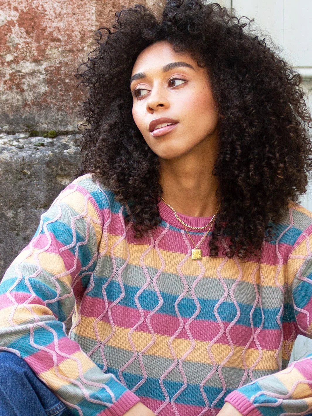 Trui Adult Fancy Stripe Pullover - Kite Clothing
