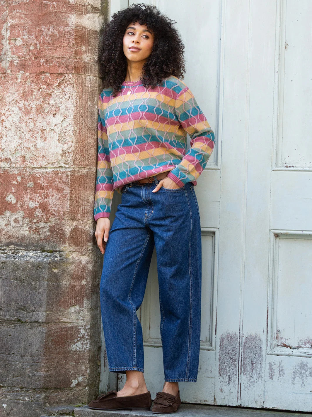 Trui Adult Fancy Stripe Pullover - Kite Clothing