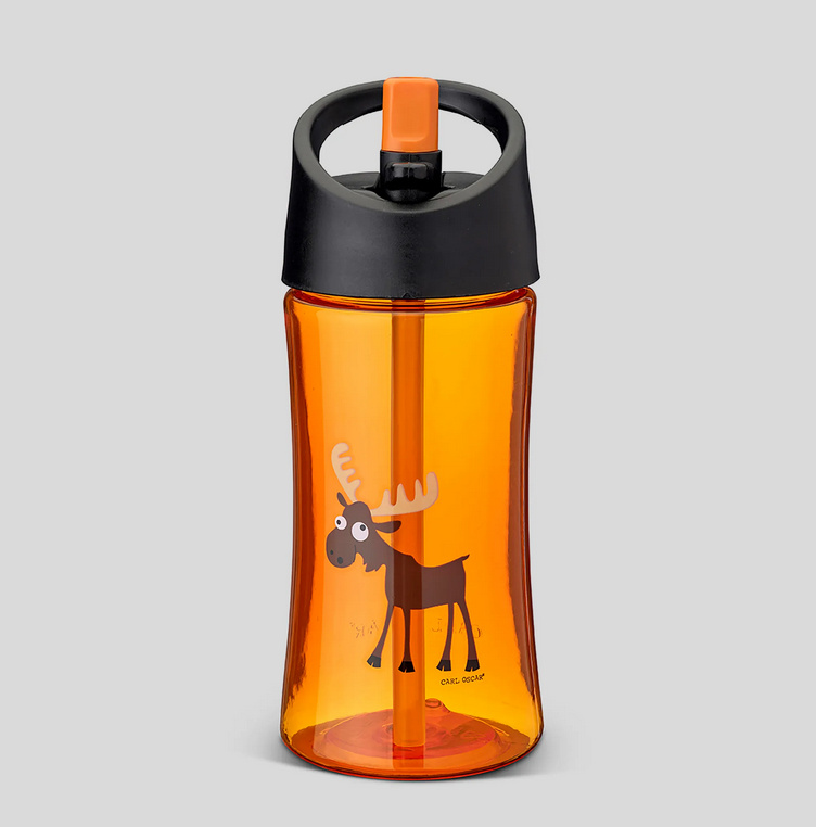 Water Bottle 0.35 L Moose Orange – Carl Oscar