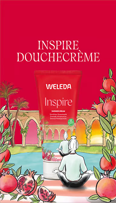 Inspire Verzorgende Douchecrème Granaatappel – Weleda