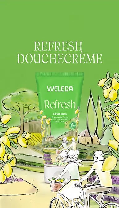 Citrus Verfrissende Refresh Douchecrème – Weleda
