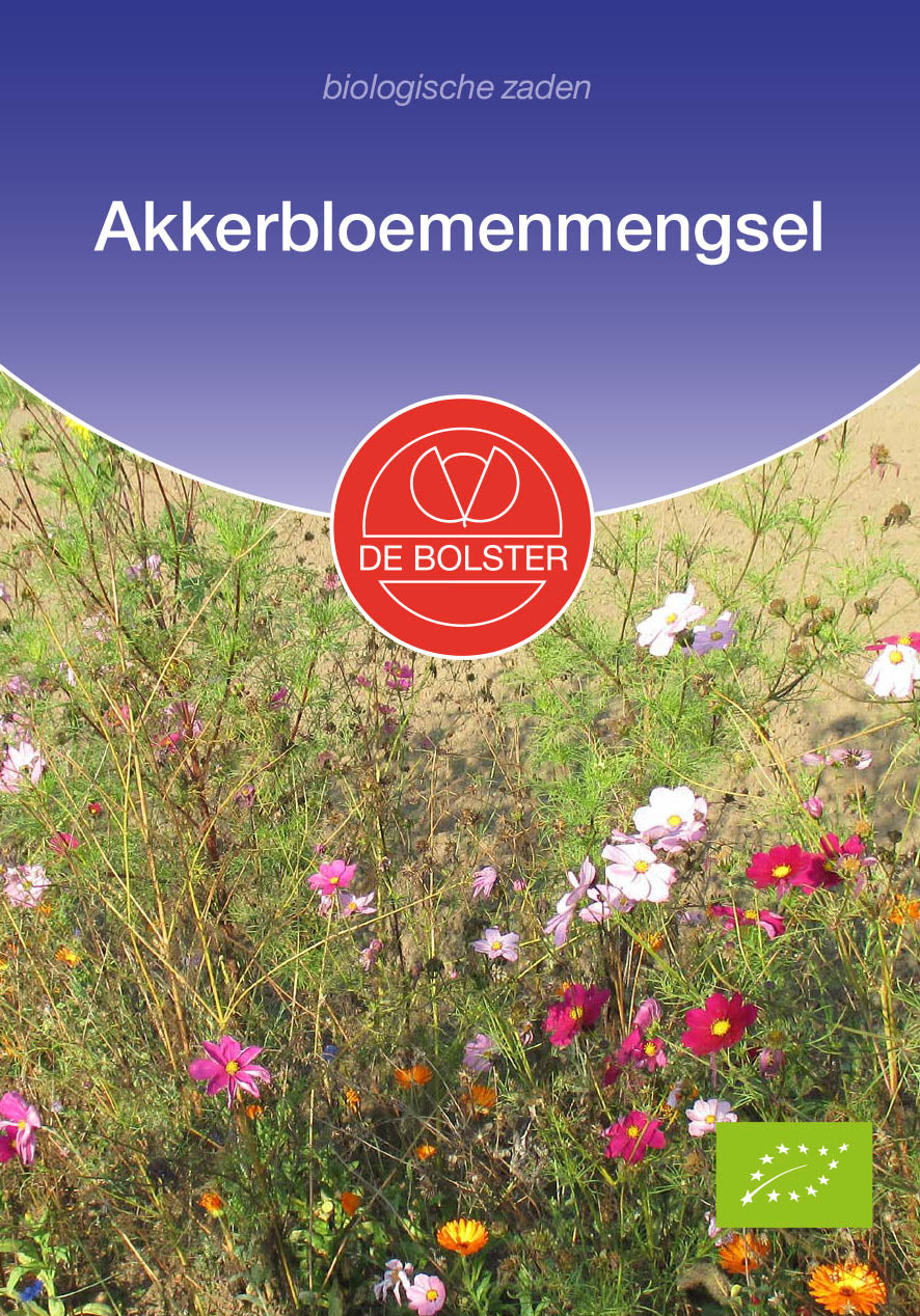 Akkerbloemenmengsel biologische zaden  - De Bolster