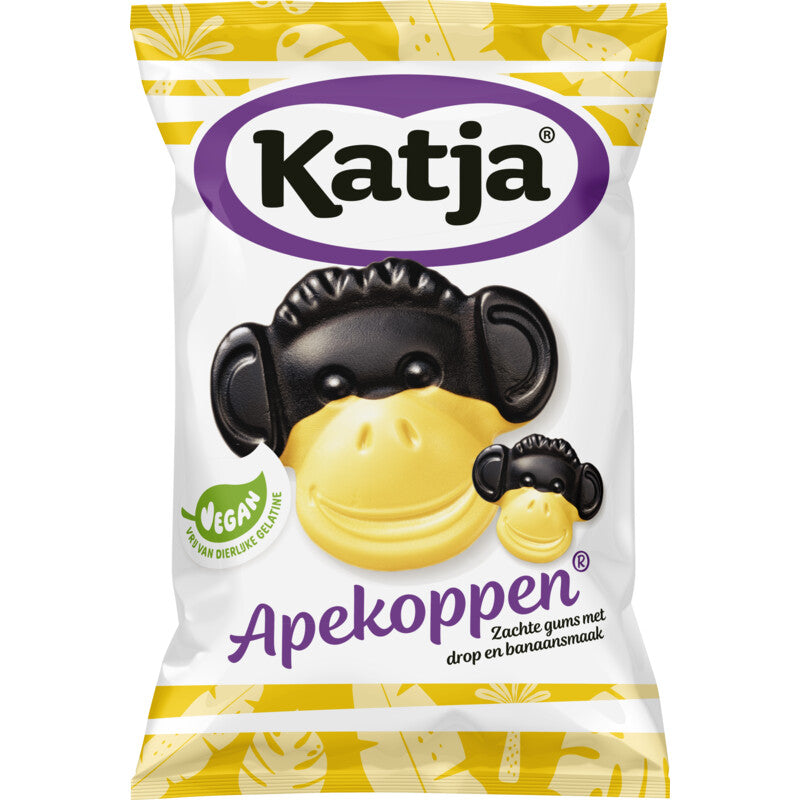 Apekoppen 255 of 500 Gram (Vegan) - Katja