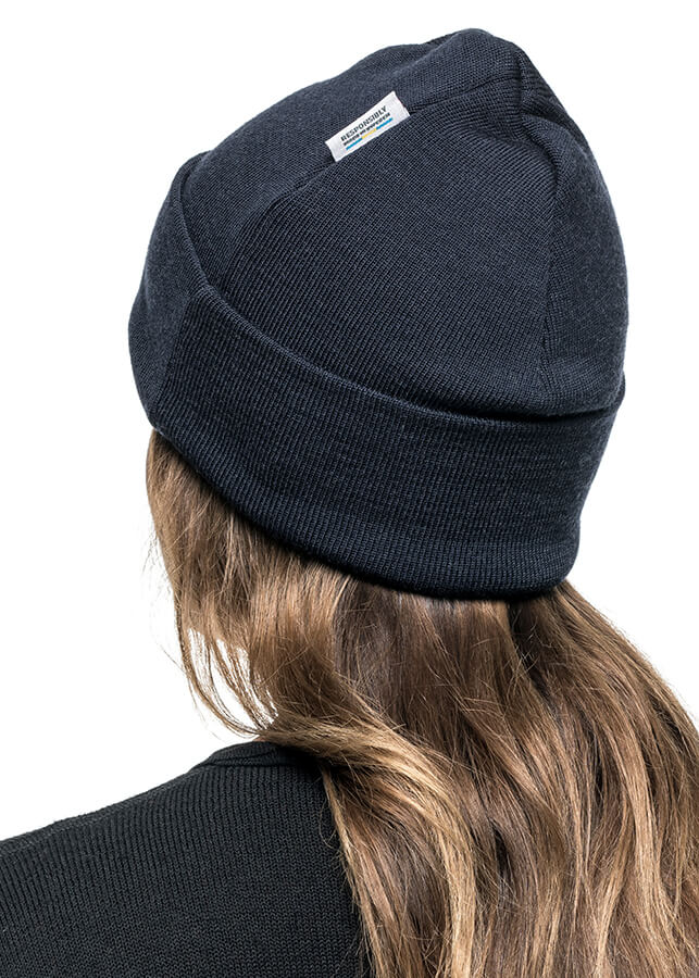 Muts / Beanie Classic Dark Navy - Woolpower