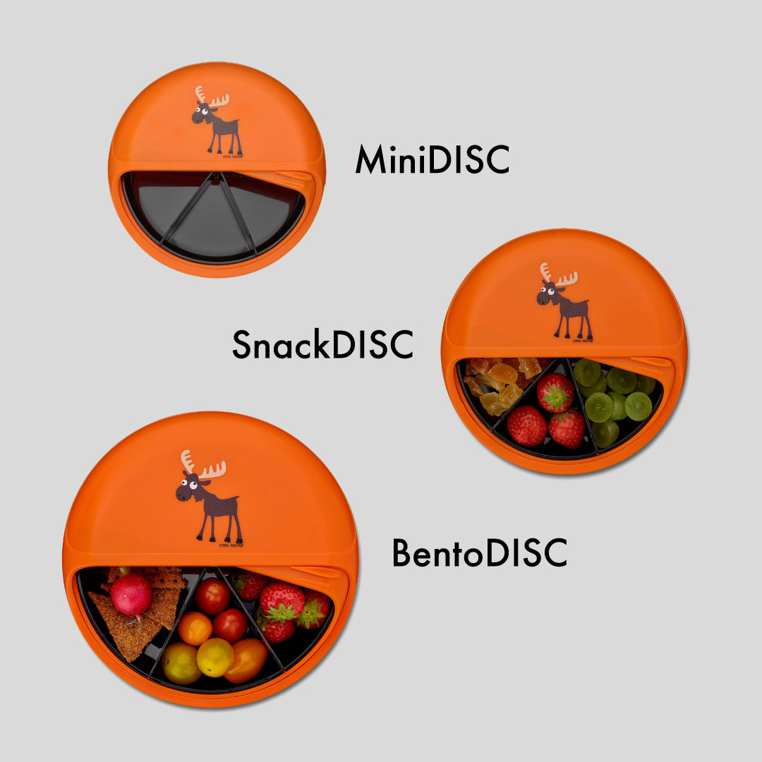 Kids MiniDISC™ Snacktrommel Spider Grey – Carl Oscar