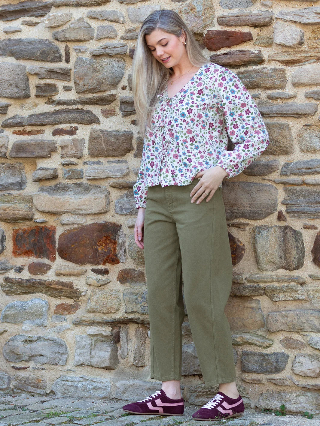 Clover Badbury Twill Blouse (mt 34 t/m 48) - Kite Clothing