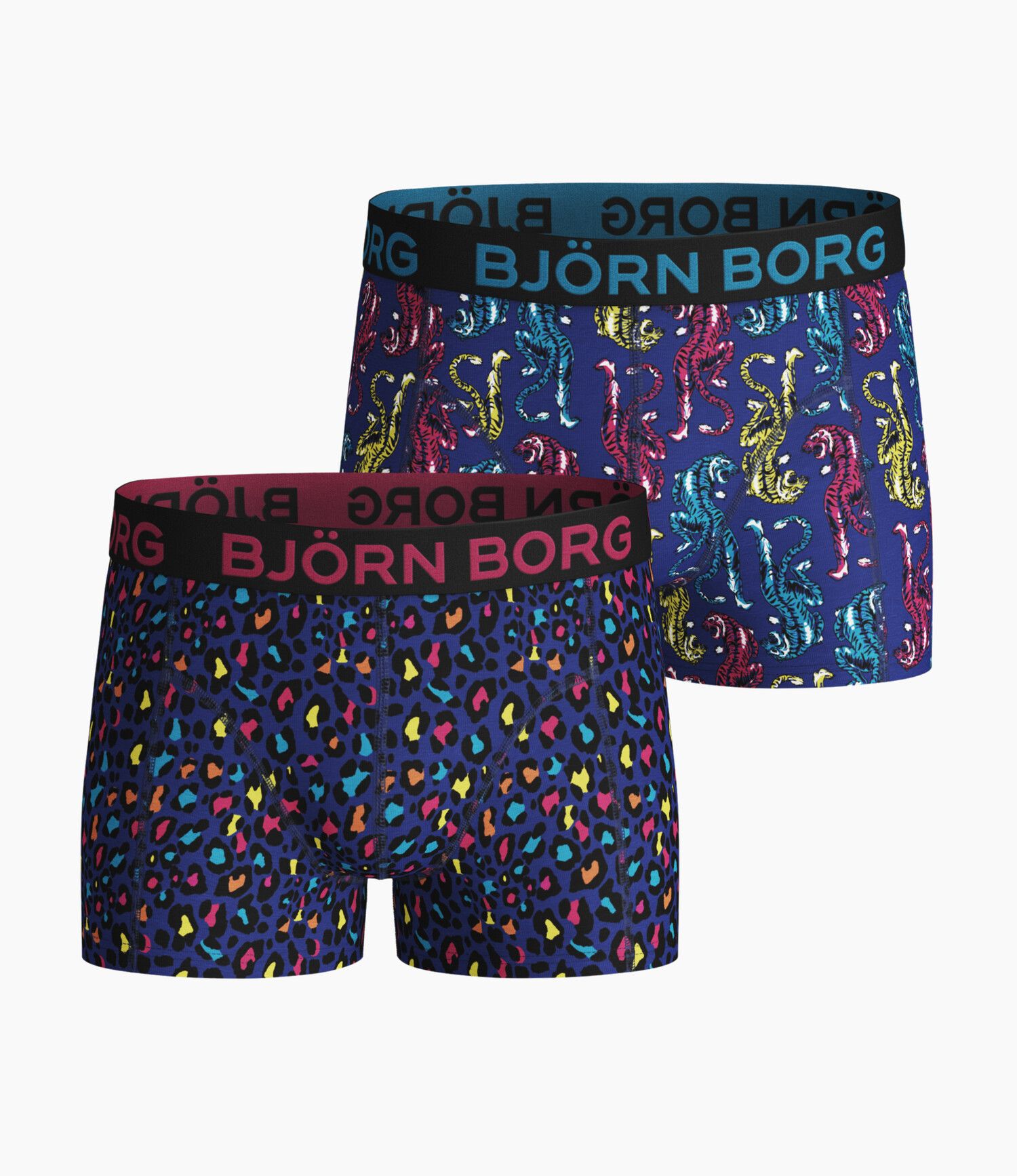 Björn Borg Leo & Tiger boys shorts 2-pack
