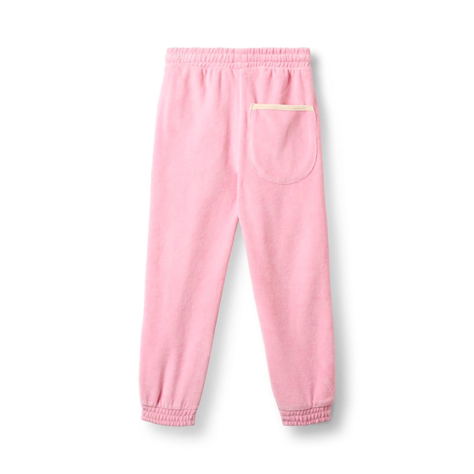 Broek / Yapeen Velour Pants Candy Floss - Småfolk