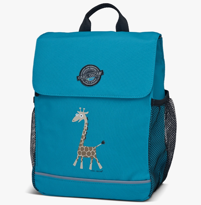 Kids Rugzak Pack n’ Snack™ Backpacks 8 L Giraffe Blue – Carl Oscar