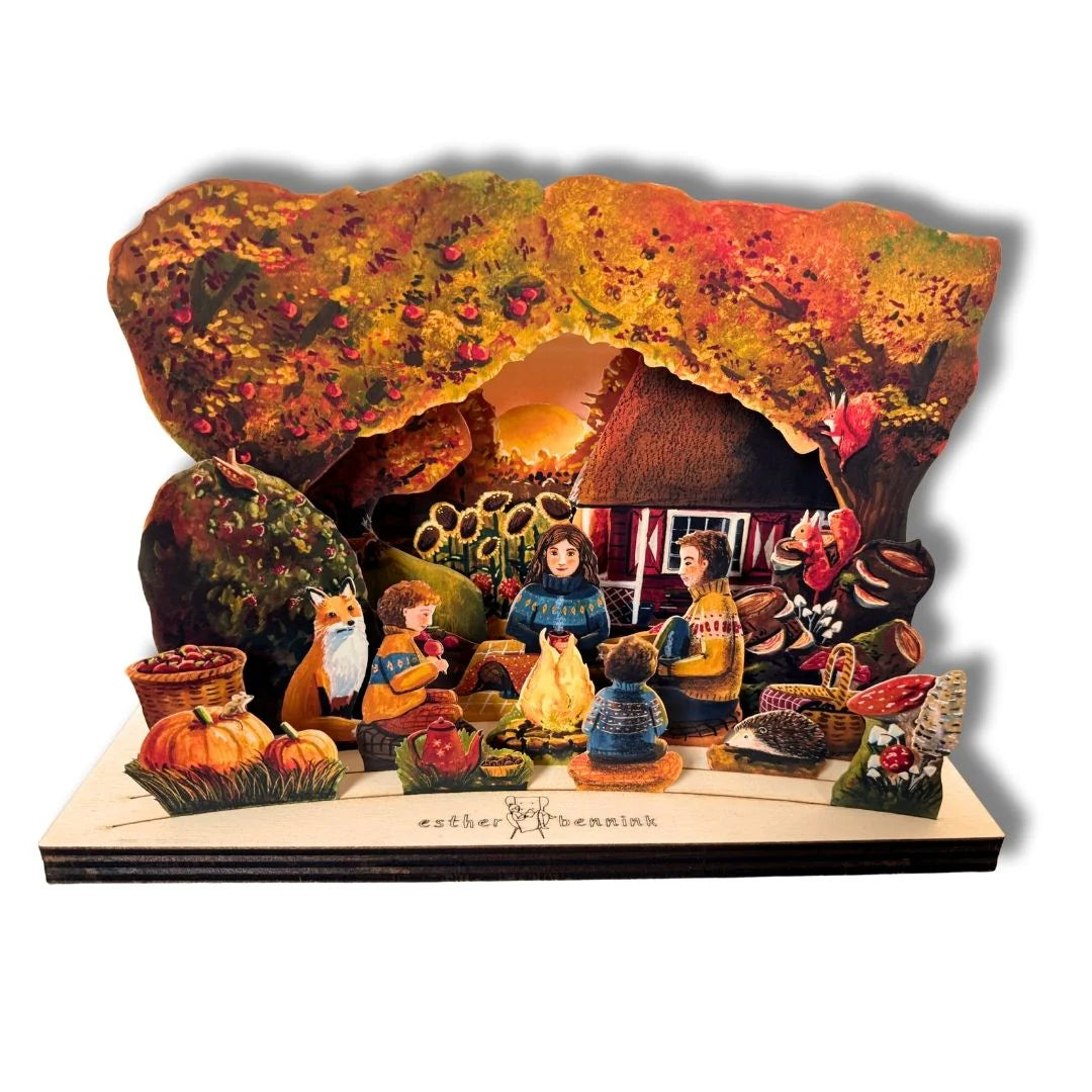 Cosy Up Herfst - Illustrator under a blankie