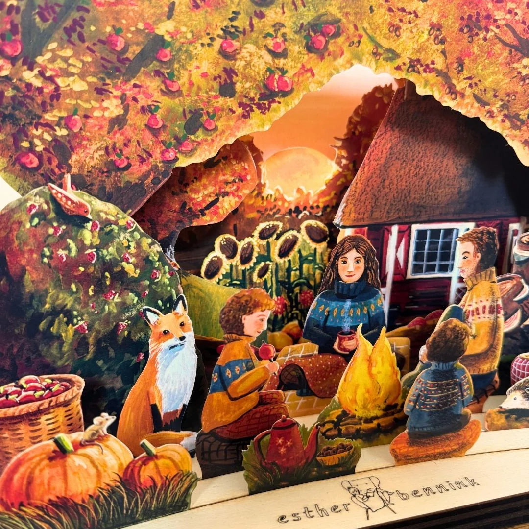 Cosy Up Herfst - Illustrator under a blankie