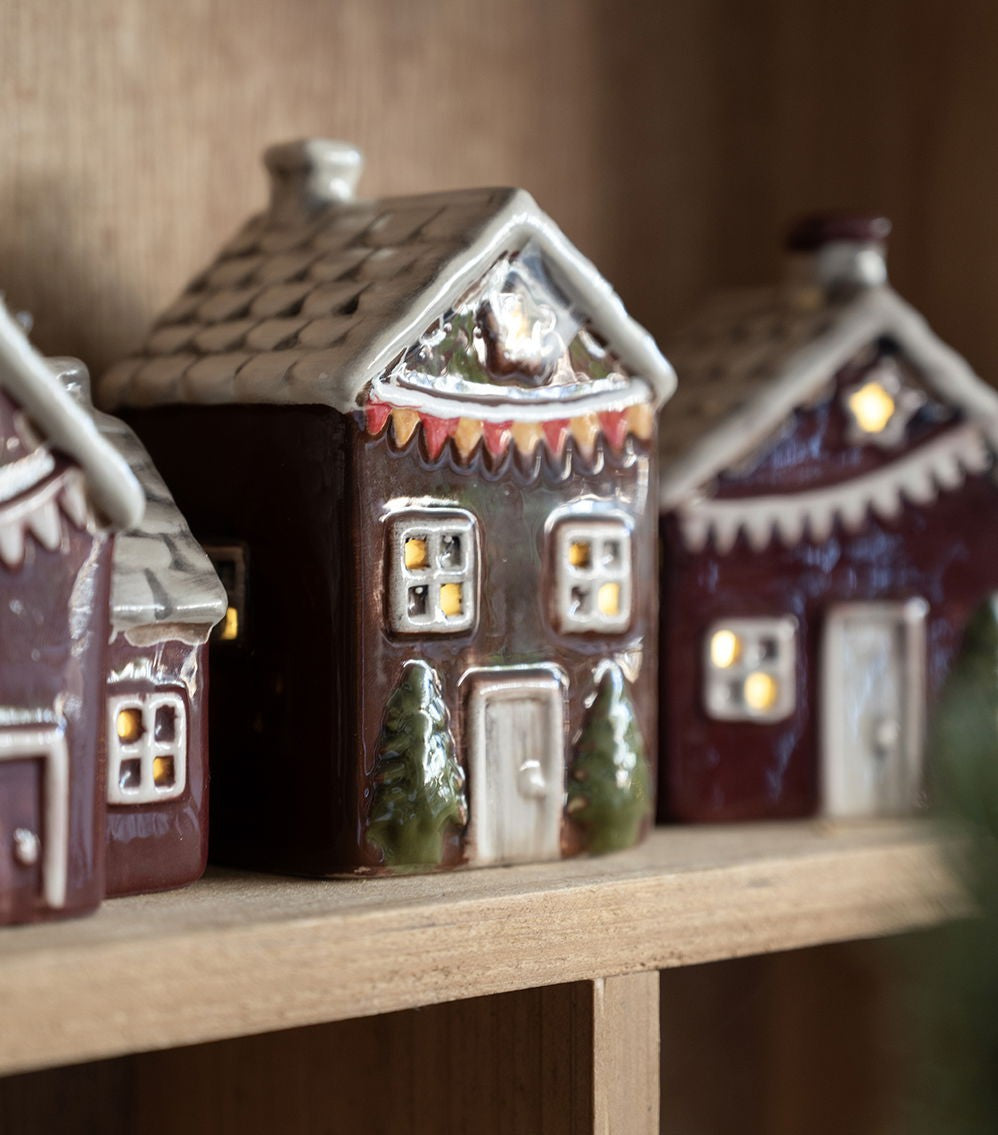 Keramikhus med Led hus 1 - Det Gamle Apotek