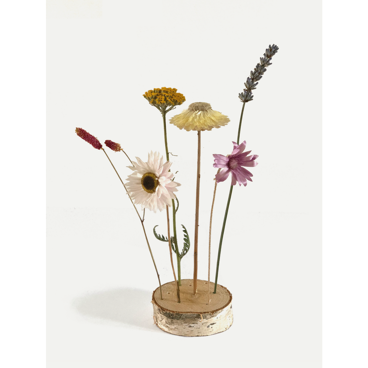 Droogbloemen doosje '(droog-) bloemetje voor jou' - Veer&Moon