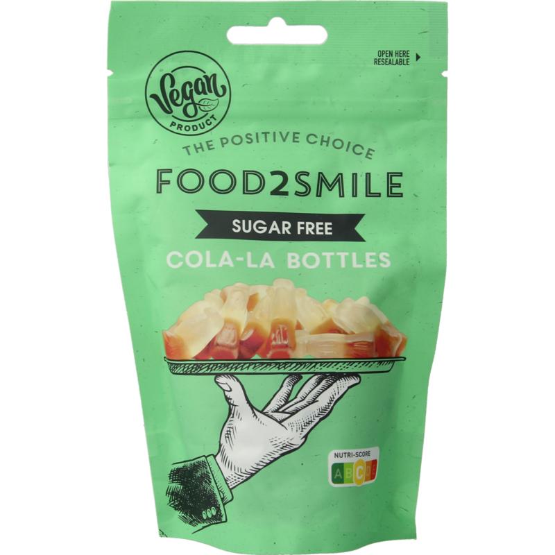 Cola-la bottles (Glutenvrij, suiker- en vegan) - Food2Smile