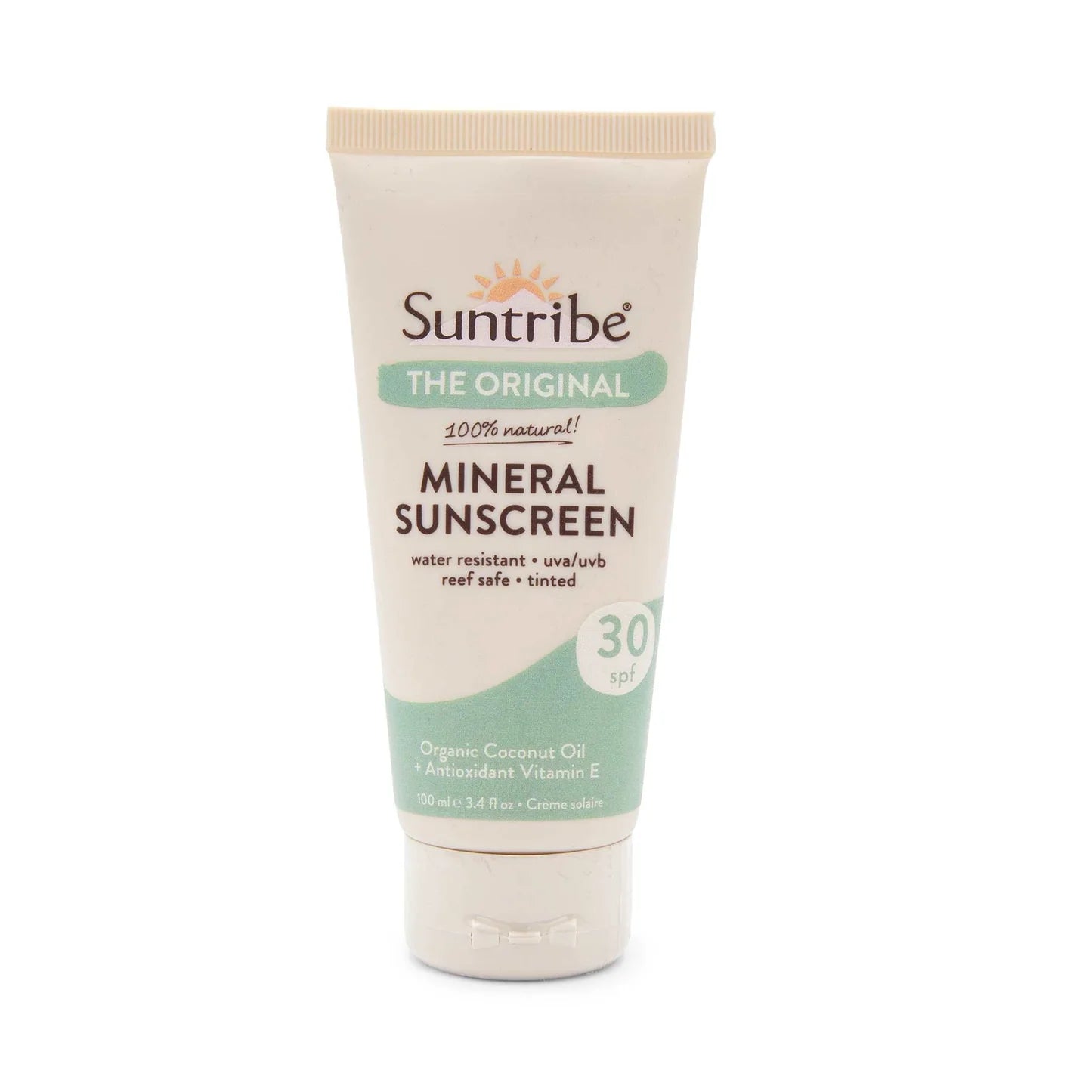Zonnebrandcrème Mineral Body & Face Sunscreen SPF 30, 100 ml – Suntribe Sweden