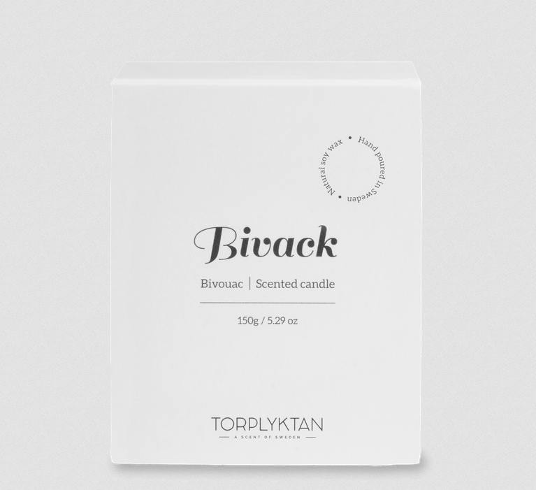 Bivack / Bivouac - Scented candle 150 g – Torplyktan