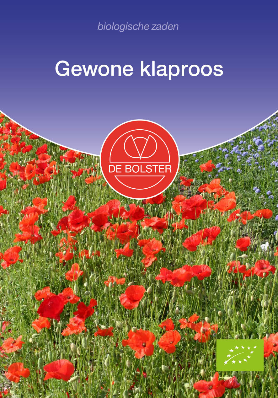 Gewone Klaproos biologische zaden - De Bolster