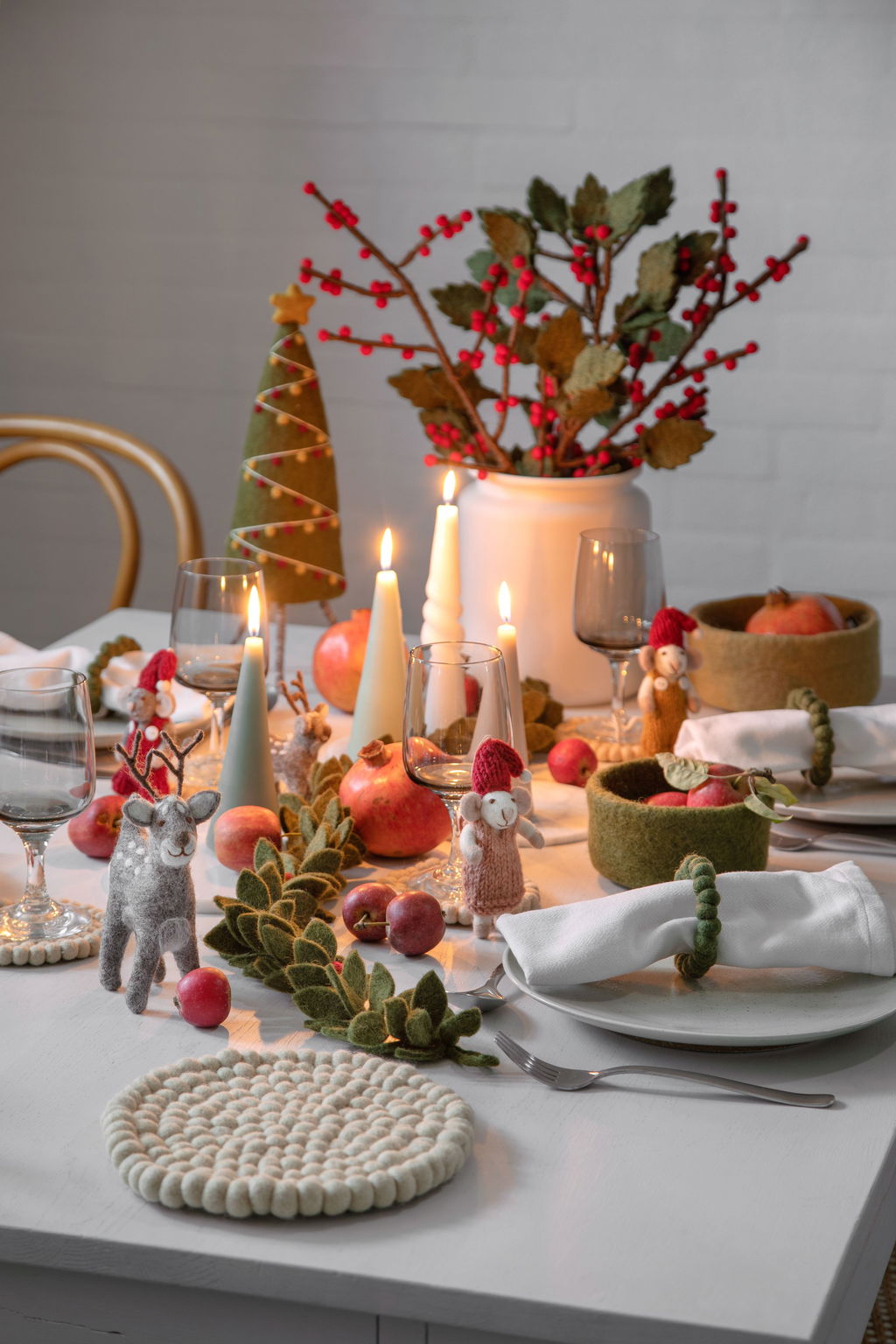 Cute Deer Grey Big – Gry & Sif