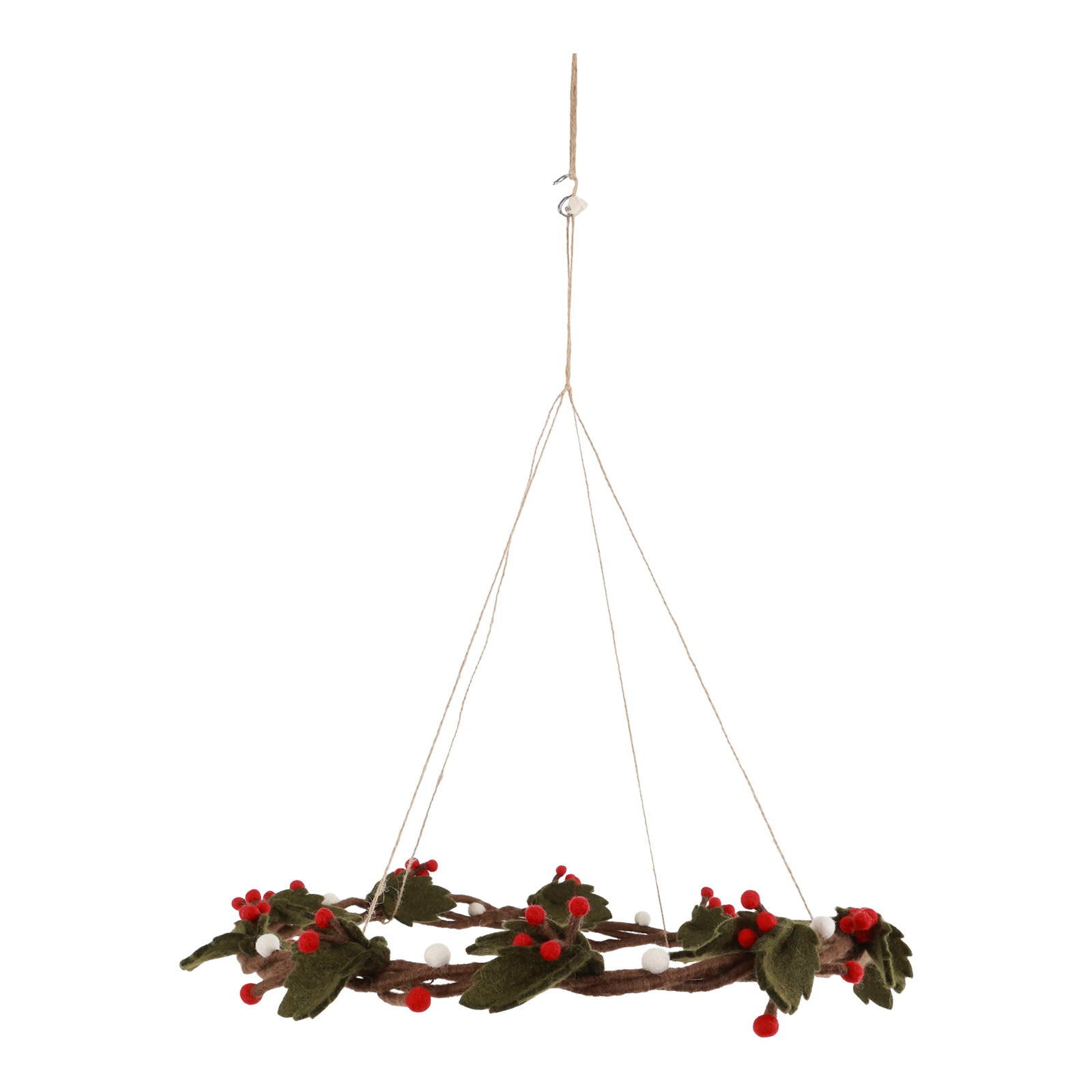 Holly Wreath (hulst krans) Hanging – Gry & Sif
