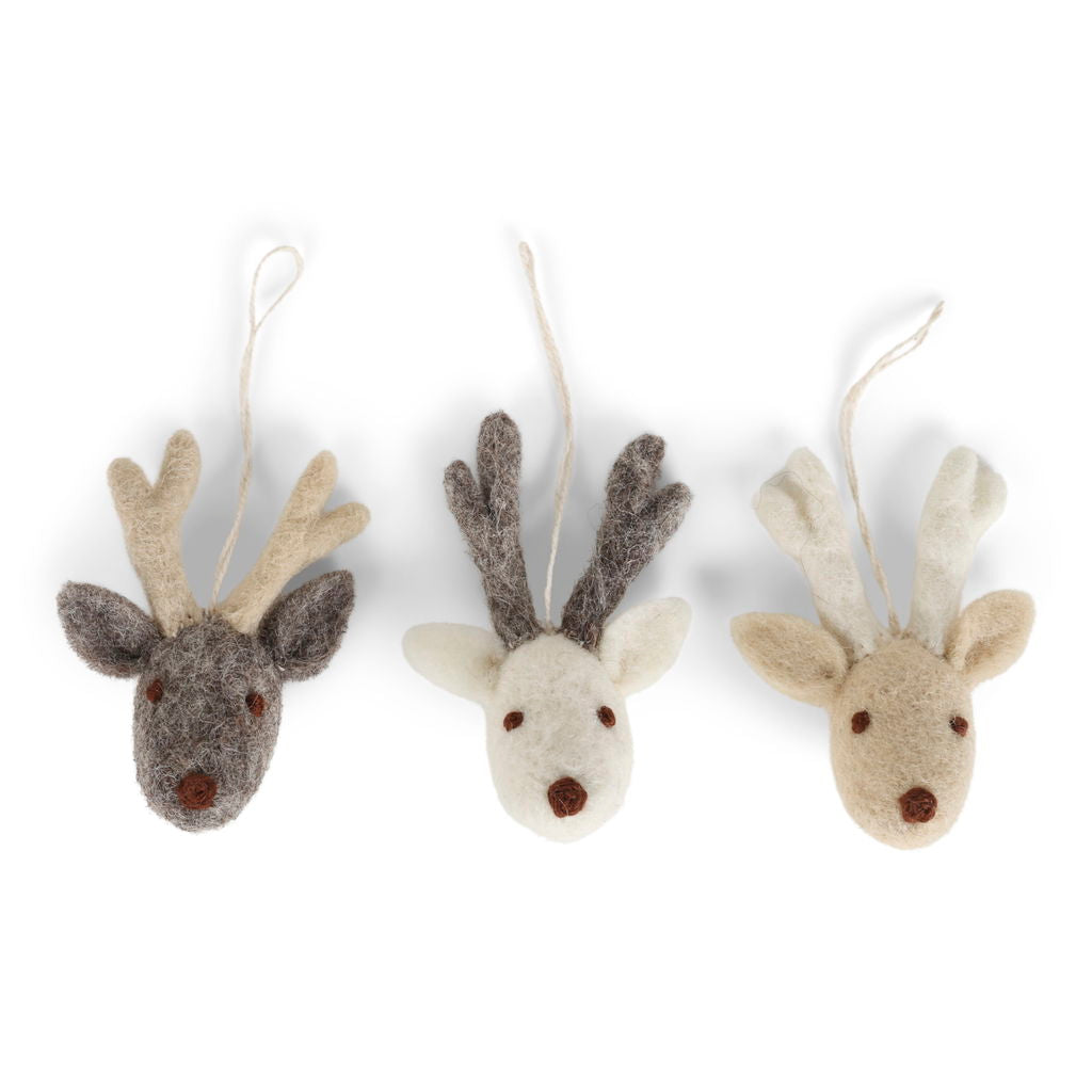 Faces Mini Reindeer Set of 3 – Gry & Sif