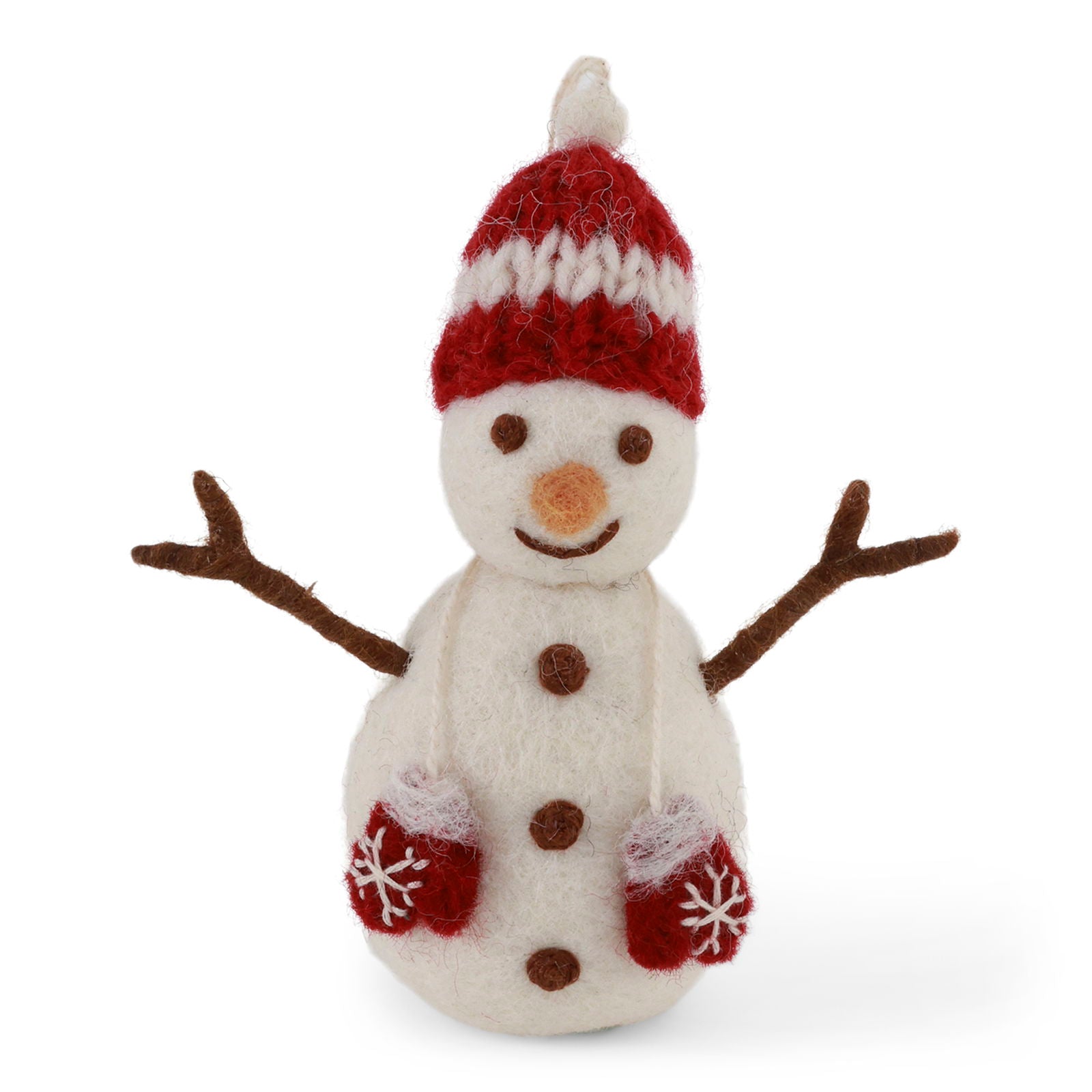 Snowman w Red Hat & Mittens – Gry & Sif