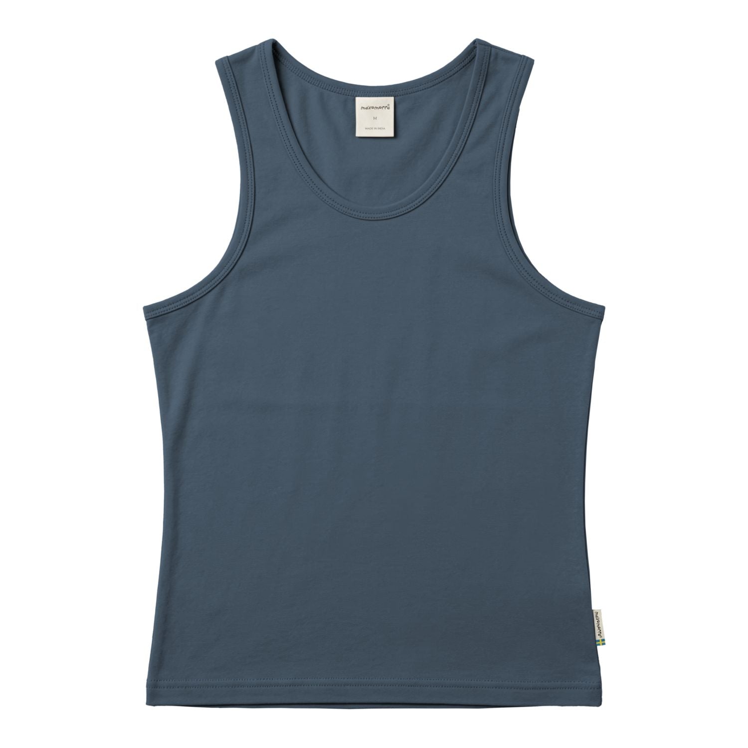 Tanktop Woman Solid Blue - Maxomorra