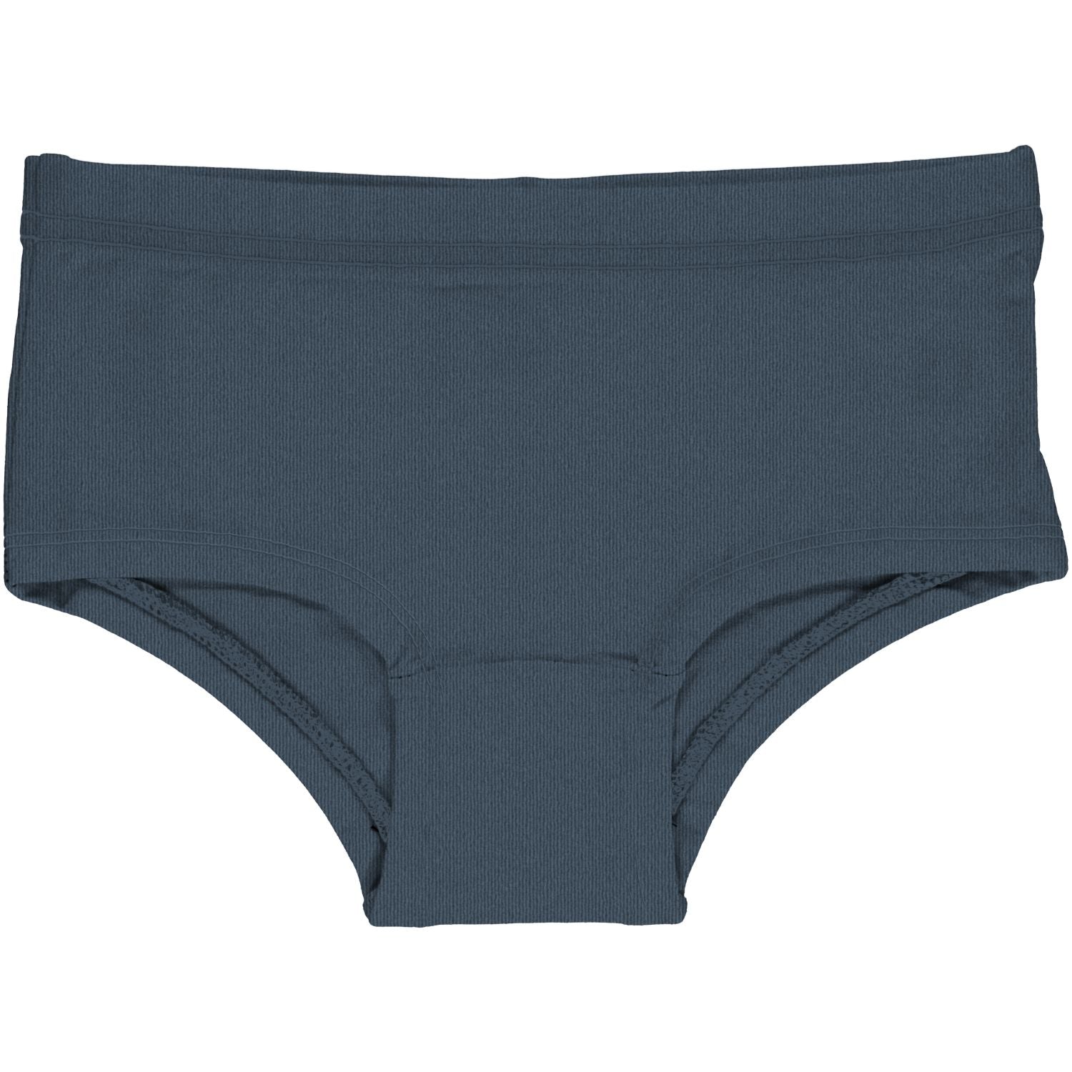 Hipster ondergoed van Maxomorra in blauwe kleur van biologisch katoen