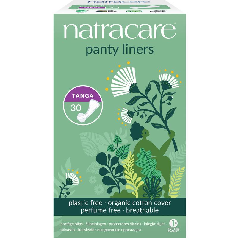 Natracare Tanga inlegkruisjes voor strings en G-strings – 30 stuks