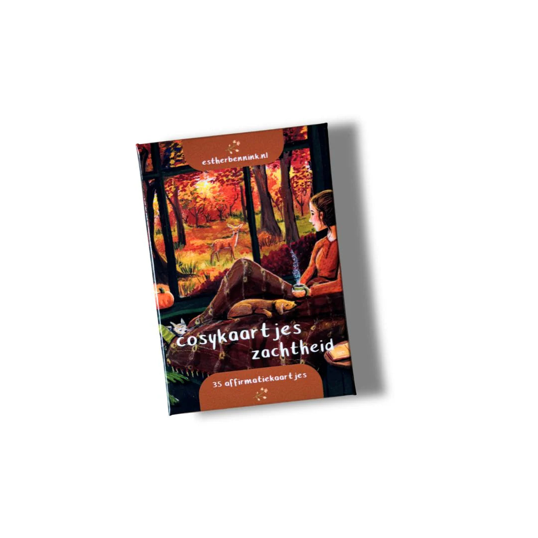 Inspiratiekaarten / Cosy kaartjes: "Zachtheid" - Illustrator under a Blankie