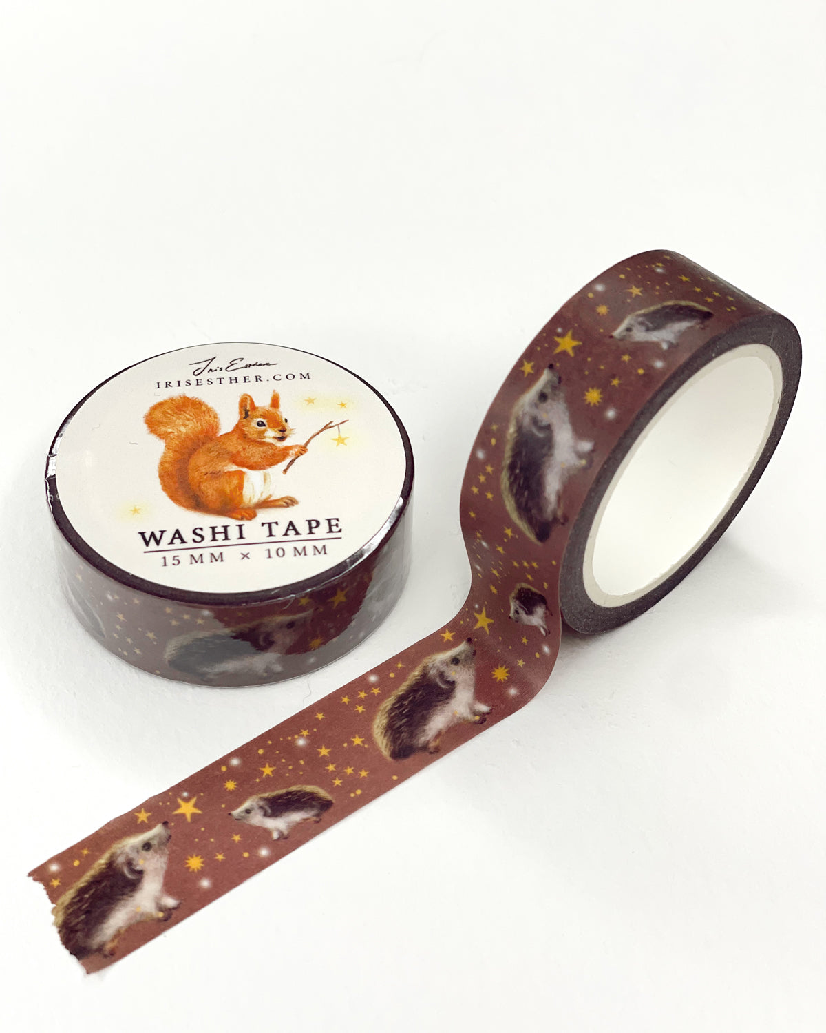 Washi Tape Hedgehog - Iris Esther