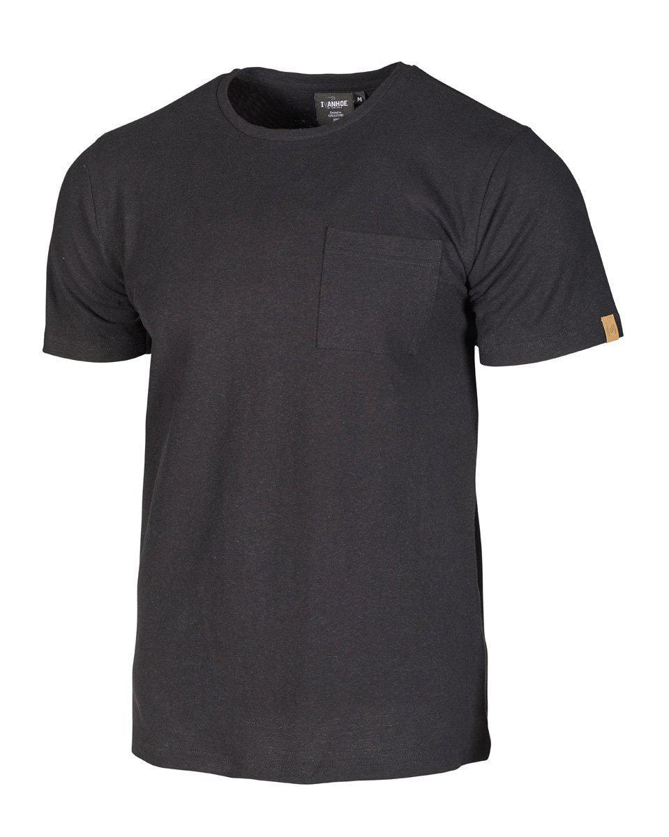 T-shirt Gy Hobbe Hemp - Black - Ivanhoe of Sweden