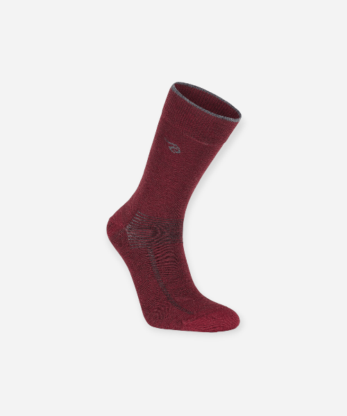 Thin Wool Sock (90 % merinowol) Ruby Wine – Ivanhoe of Sweden