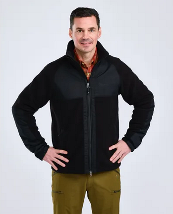Vest Pile Fleece JKT - Men - Black - Pinewood