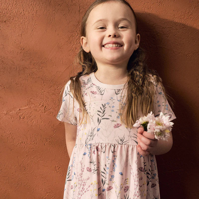 Jurk Thyme Dress Pink – Maia family