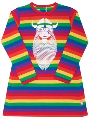 Jurk Danenanna Dress Rainbow FREJA - Danefae / DYR