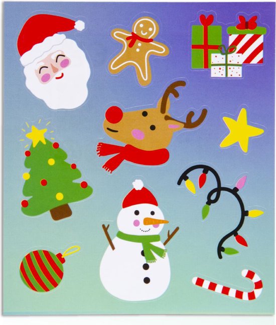 Kerst Stickervel - LG Imports