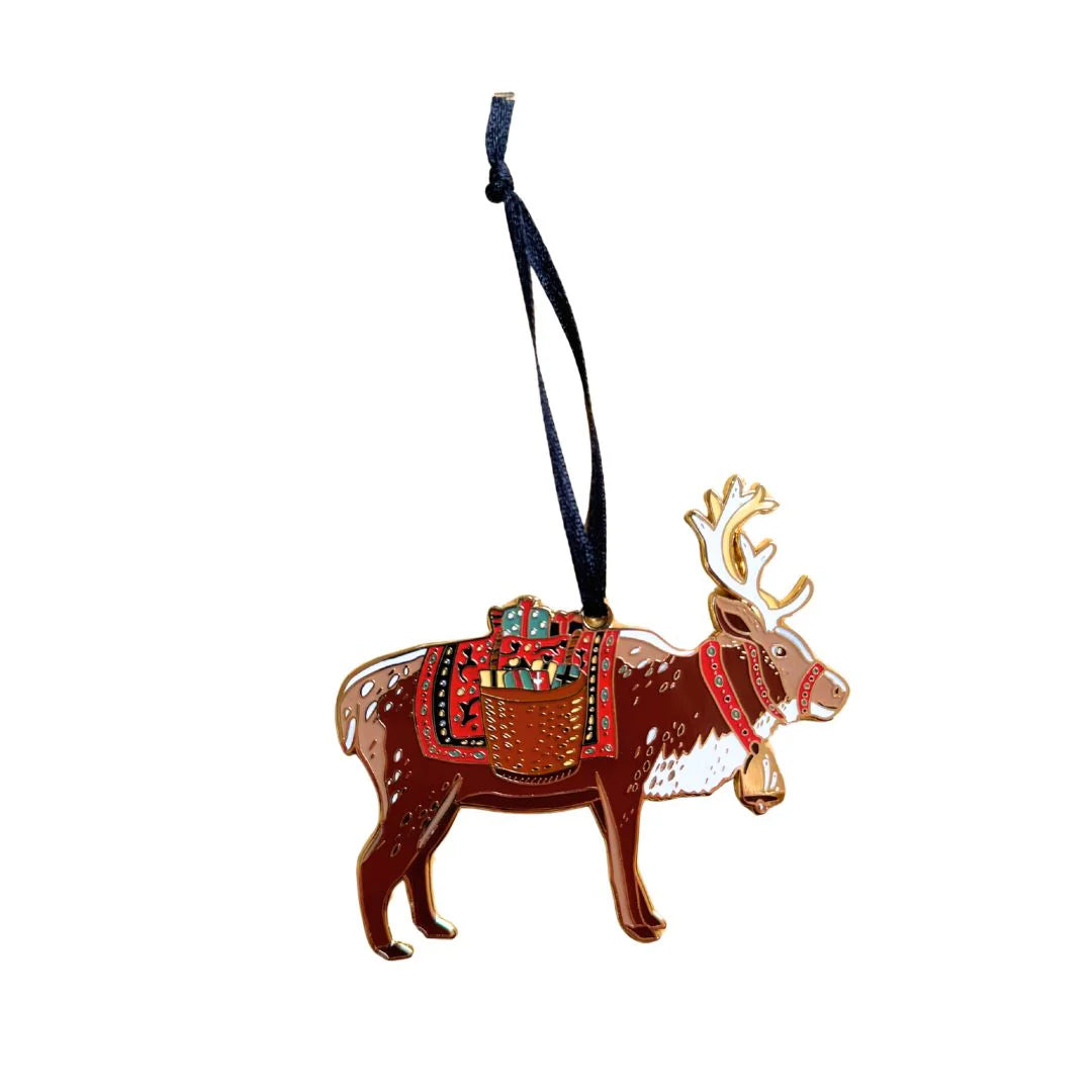 Kersthanger Volksverhaal Rendier – Illustrator under a blankie