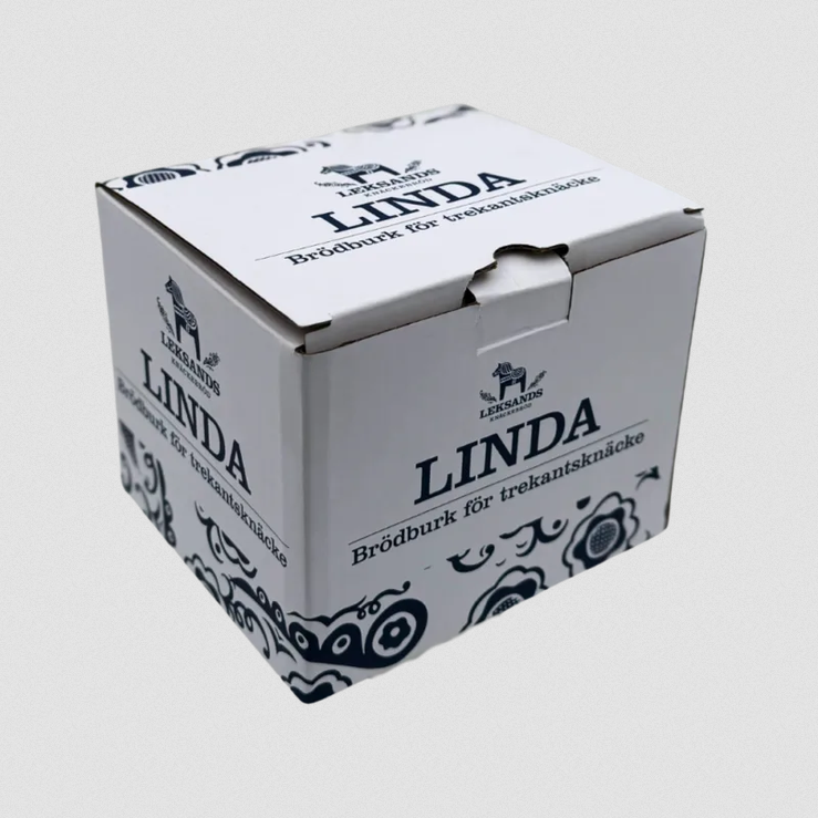 Knäckebröd Driekant Bewaarblik "Linda" – Leksands Knäckebröd