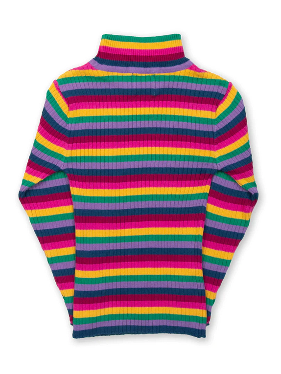 Rainbow Knit Turtle Top (longsleeve / trui) - Kite Clothing