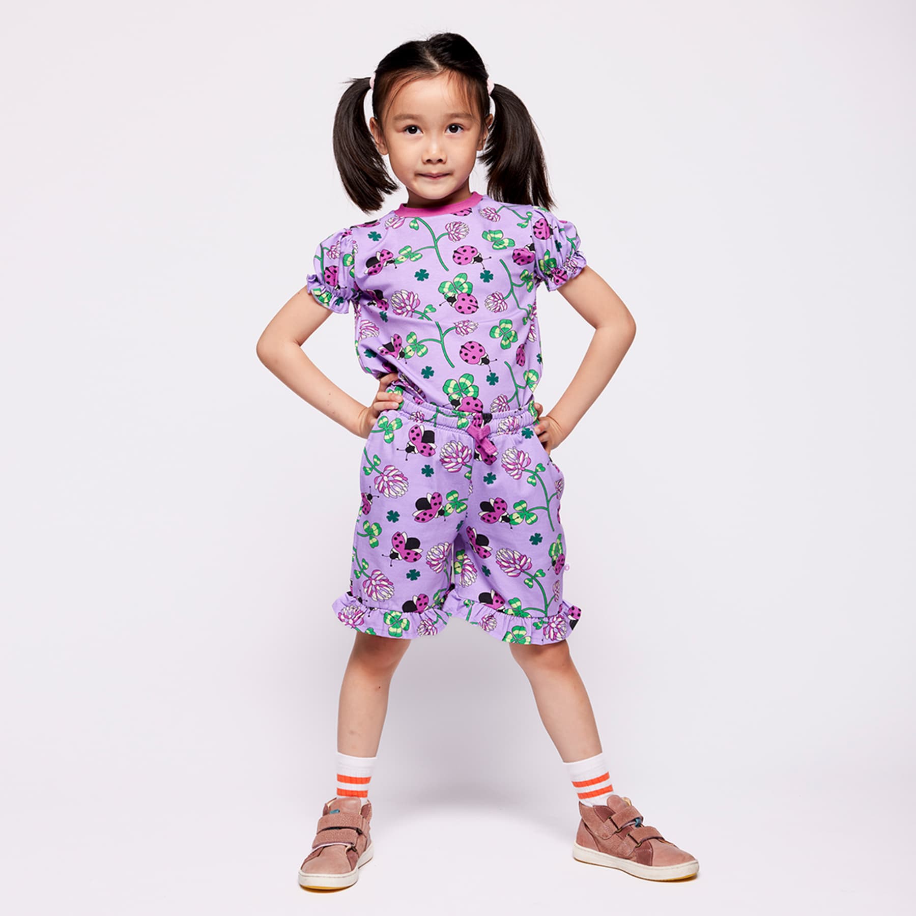 Korte Broek / Guerina Shorts with Ladybugs - Småfolk