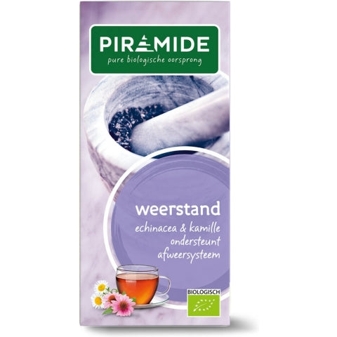 Piramide biollogische kruidenmelange met echinacea purpurea en kamille 20 zakjes