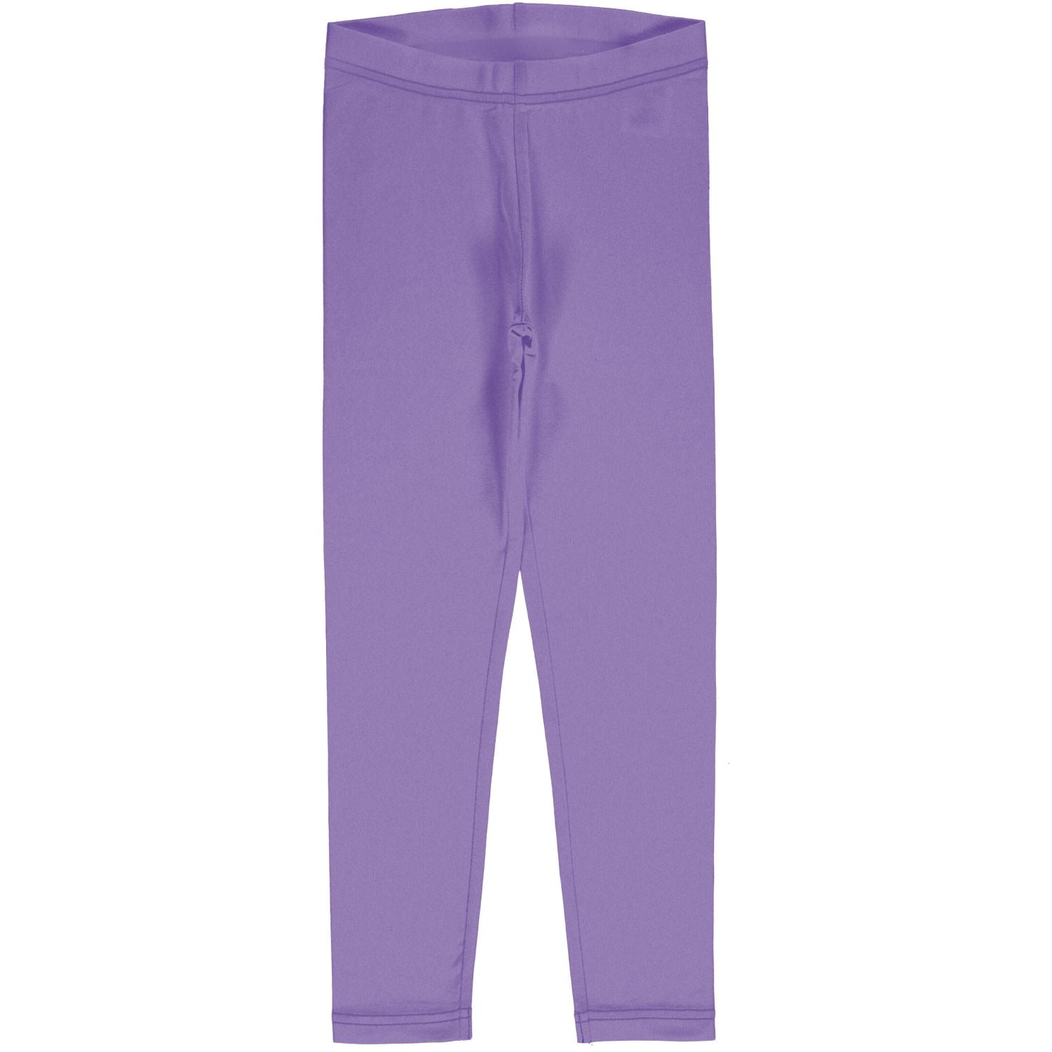 Paarse leggings van Maxomorra van biologisch katoen