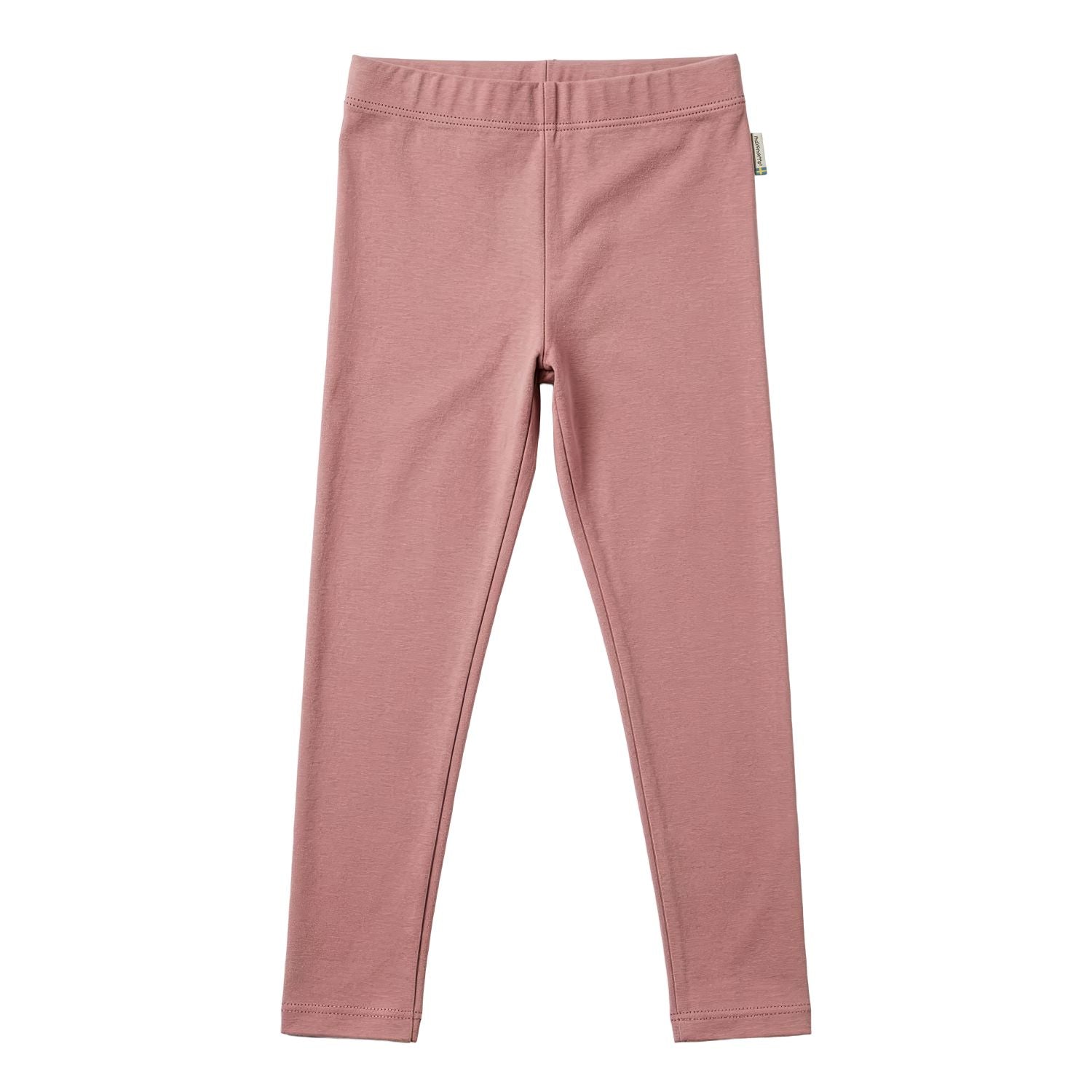 Legging van Maxomorra in roze zachte sweatstof van biologisch katoen